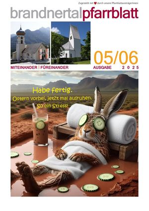 Pfarrblat Brandnertal Mai/Juni 2025