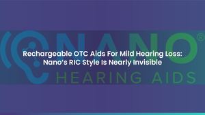 Rechargeable OTC Aids For Mild Hearing Loss: Nano’s RIC Style Is Nearly Invisible