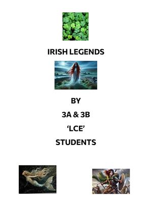 Irish Legends from LFI Tokyo