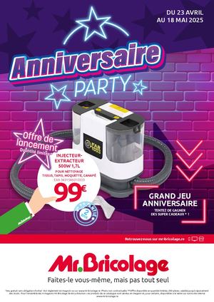 Mr Bricolage Anniversaire avril 2025