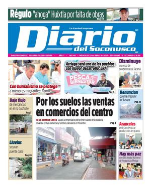 Diario Del Soconusco 23 Abr 2025