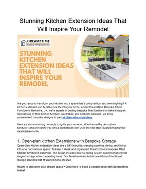 Stunning Kitchen Extension Ideas That Will Inspire Your Remodel