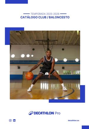 Catálogo Club Baloncesto 2024-2025