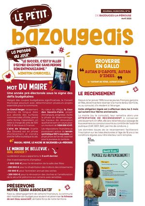 Petit Bazougeais Avril 2025