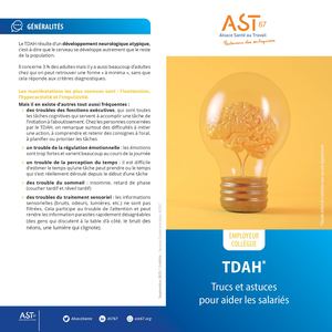 Brochure Ast Pour Employeurs Tdah