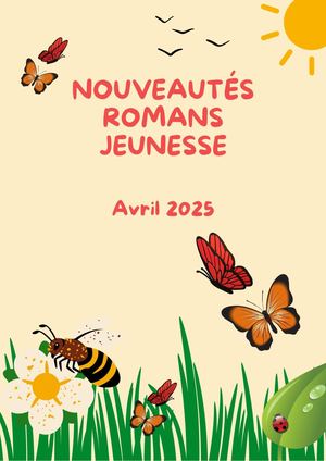Romans jeunesse Avril 2025