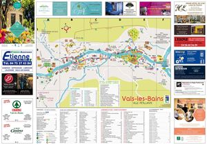 Plan De Vals Les Bains