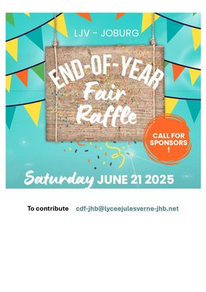 Appel Aux Sponsors Tombola En Version 2