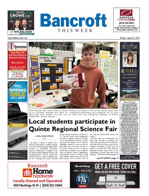 Bancroft This Week April 25, 2025