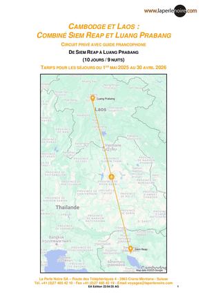 Combiné Siem Reap Et Luang Prabang 2026
