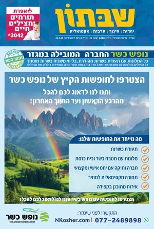 1218 שבתון שמיני