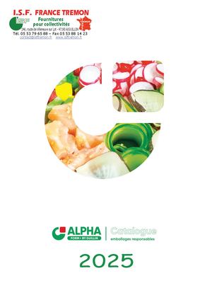E Catalogue Alphaform 2025 réduit