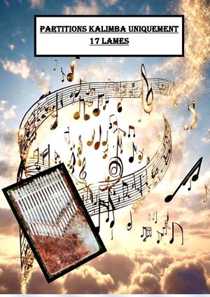 Partions Kalimba 17 Lames