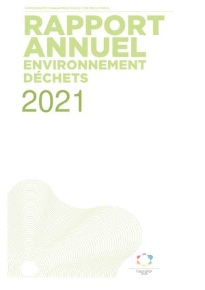 Environnement Déchets 2021