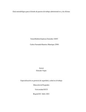 664452186 Nr 17 Guia Metodologica Para El Diseno De Puestos De Trabajo Administrativos Y De Oficinas