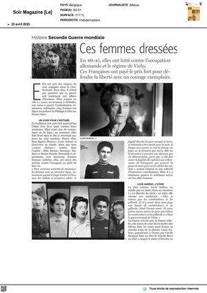 Les Résistantes, Philippe Collin / Albin Michel - France Inter