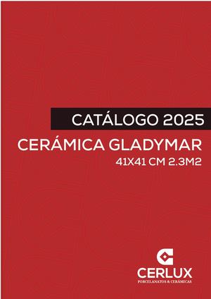 Catálogo 2025 Cerámica Gladymar