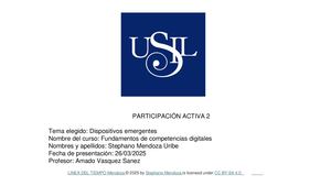 Linea Del Tiempo hardware y spftware