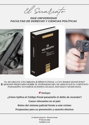 EL SICARIATO