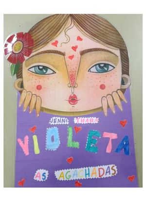 Libro Violeta Adaptado Día Do Libro 2025