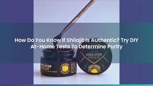 How Do You Know If Shilajit Is Authentic? Try DIY At-Home Tests To Determine Purity