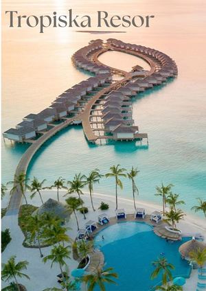 Blue And White Simple Photo Travel Magazine (2)