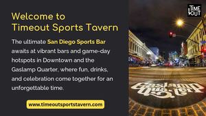 Welcome to  Timeout Sports Tavern