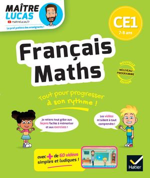 Français et Maths CE1 - Nouveau programme - Cahier de soutien avec des vidéos