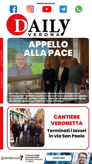 Daily Verona 24 Aprile 2025