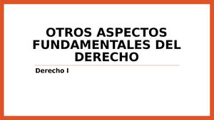 Semana 1 Tercera Unidad Derecho I