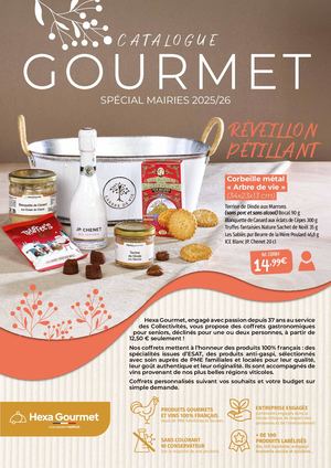 Catalogue Hexa Gourmet Mairies 2025