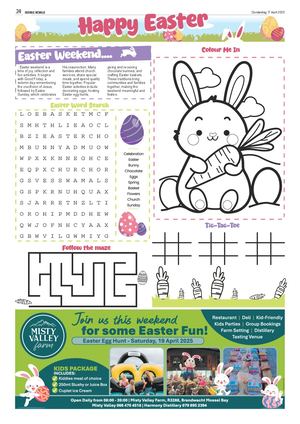 Easter Fun Page: George Herald