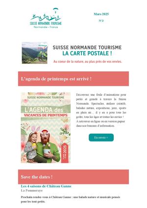 Carte Postale - Mars 2025