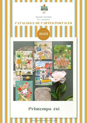 Catalogue cartes postales Mélanie Voituriez