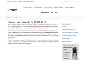 Handy Jammer Kaufen Signaljammerphone