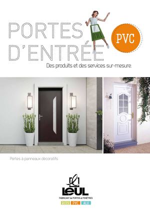 Portes Entrée PVC