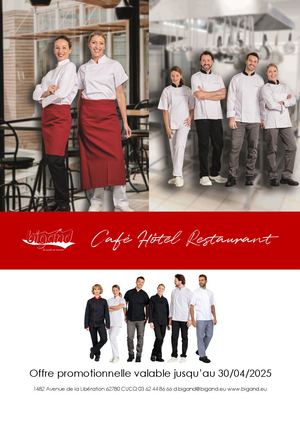 Offre promotionnelle Café Hôtel Restaurant