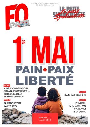 Le Petit Syndicaliste Numéro 11 Avril 2025