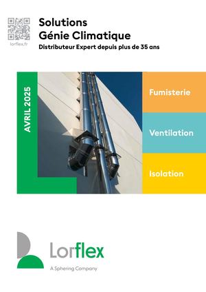 Lorflex - TARIF Génie Climatique Avril 2025