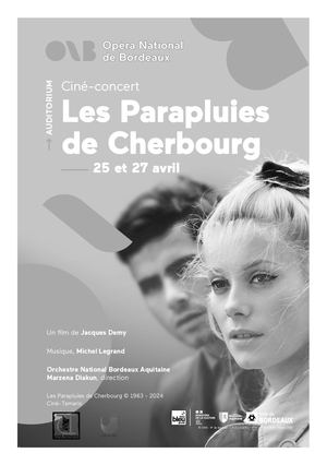 Les Parapluies de Cherbourg 25 et 27 avril 2025