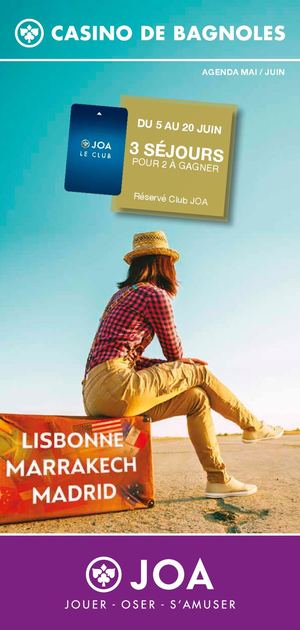 Agenda Mai-Juin 2025_Casino JOA de Bagnoles
