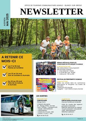 Newsletter Mai 2025