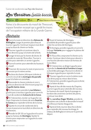 Carrieres - Petite boucle