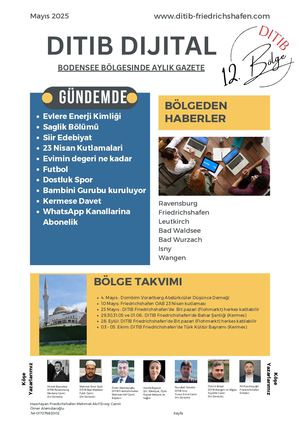 Ditib Dijital 2025 Mayıs