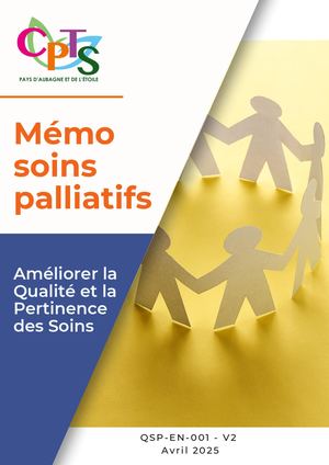 Mémo Soins Palliatifs
