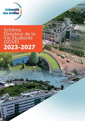 Schéma Directeur de la Vie Etudiante (SDVE) 2023-2027