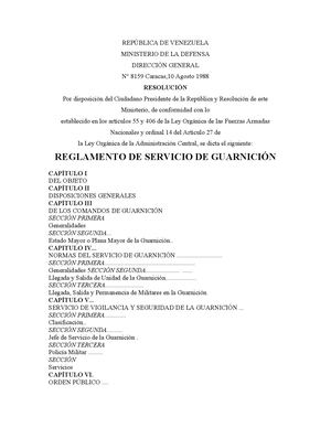 Reglamento De Servicio En Guarnicion(1)