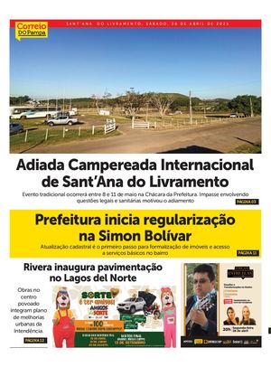 Jornal Correio Do Pampa 26 De Abril 2025