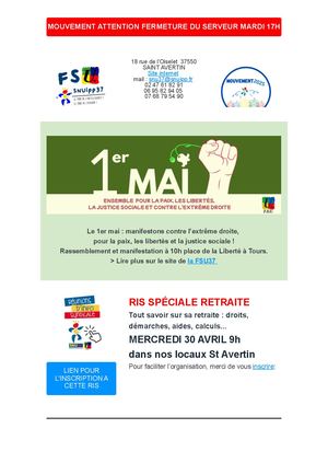 La Lettre Du Samedi 26 Avril 2025