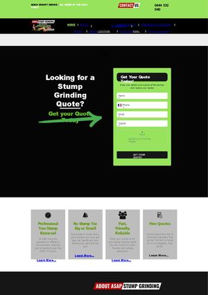 Asapstumpgrinding
